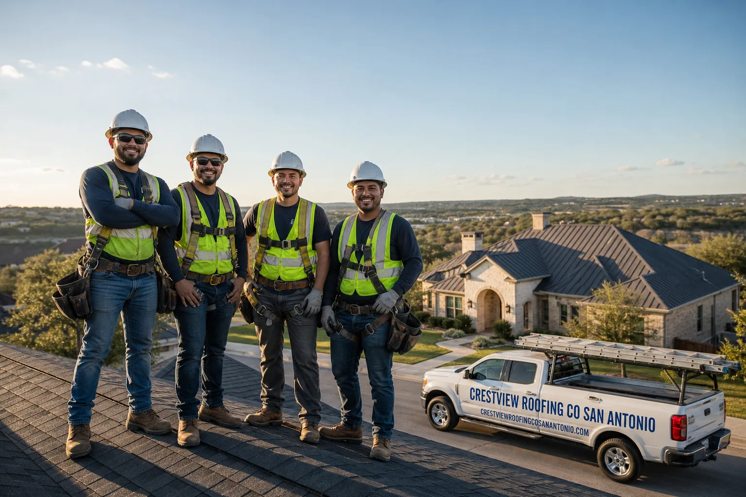 Crestview Roofing Co San Antonio roofing team